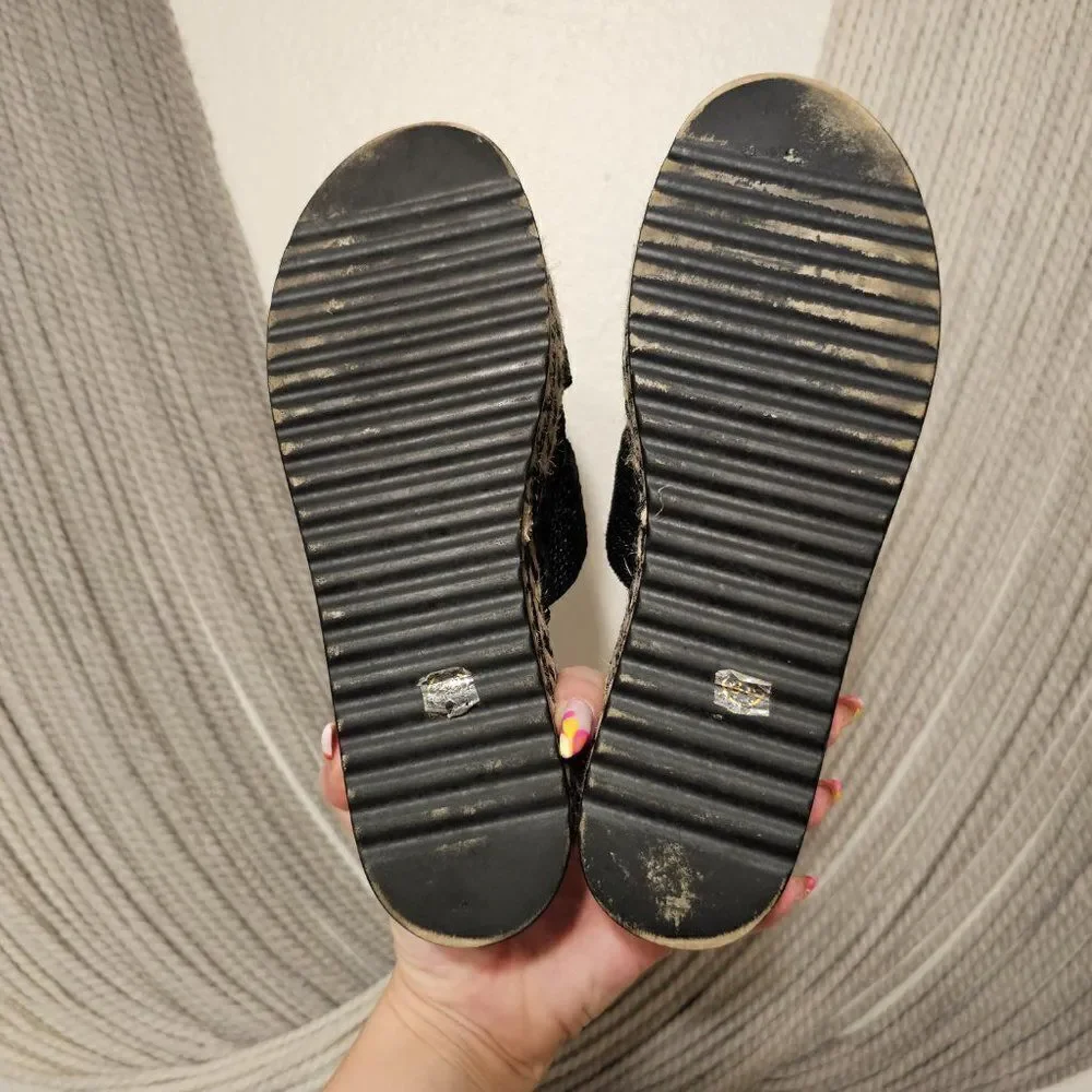 Pentium Woven Espadrille Sandals Sz 38 (US 7.5)